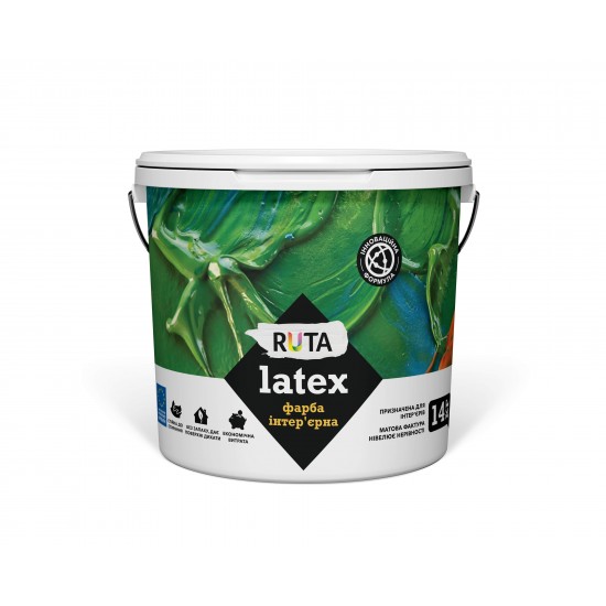Интерьерная краска RUTA Extra Latex 1.4 кг