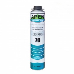 Пена монтажная под пистолет Apen Big Pro всесезонная 880 мл