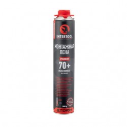 Пена монтажная профессиональная STORM 70 л INTERTOOL FS-1000