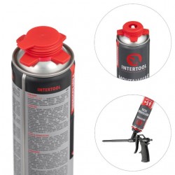 Пена монтажная профессиональная STORM 65 л INTERTOOL FS-1010