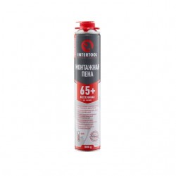 Пена монтажная профессиональная STORM 65 л INTERTOOL FS-1010