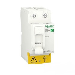 Выключатель дифференциального тока (УЗО) Schneider RESI9 2х25A AC R9R51225