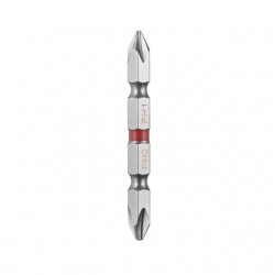 Комплект отверточных насадок PH1, PH2 1/4 60мм уп. 2 шт Intertool VT-0230