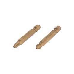 Комплект отверточных насадок PH2 1/4 50мм уп. 2 шт Intertool VT-0233