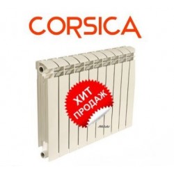 Секция биметаллического радиатора CORSICA 500х76мм 220 Вт 1042363 Секция биметаллического радиатора CORSICA 500х76мм 220 Вт 1042363