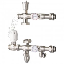 Смесительный узел для коллектора без байпаса 1HP KOER KR.S1022 KR2956