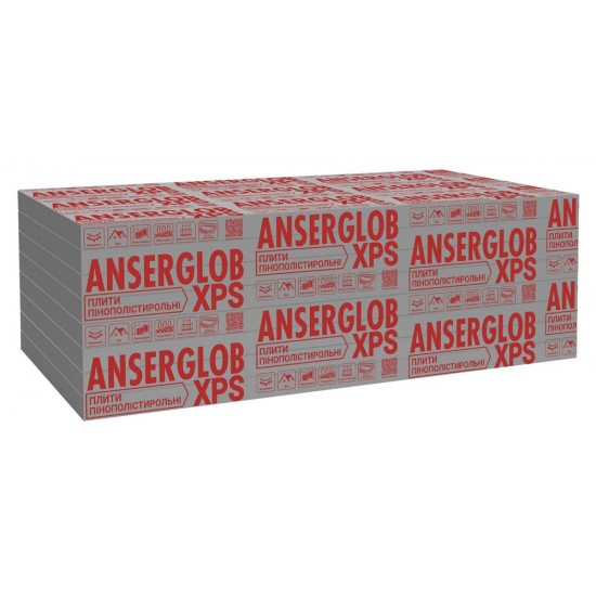 Пенополистирол Anserglob 1200х550х40 мм лист
