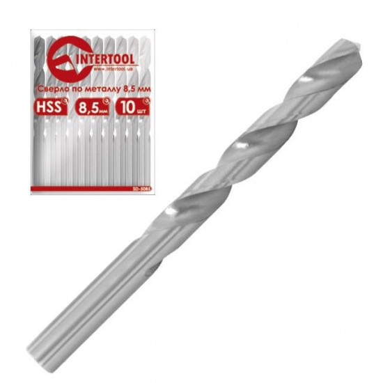 Сверло по металлу DIN 338 5.5 мм Intertool HSS SD-5055