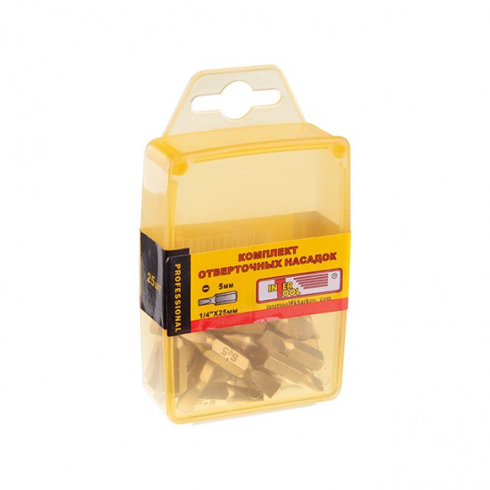 Бита 5мм 1/4х25 мм Intertool VT-0033 Бита 5мм 1/4х25 мм Intertool VT-0033