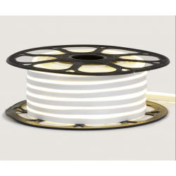 Светодиодный неон лента L-NS SMD2835 8х16 120 LED/м 7W/м IP65 12V 4000K желтый 13-72-32