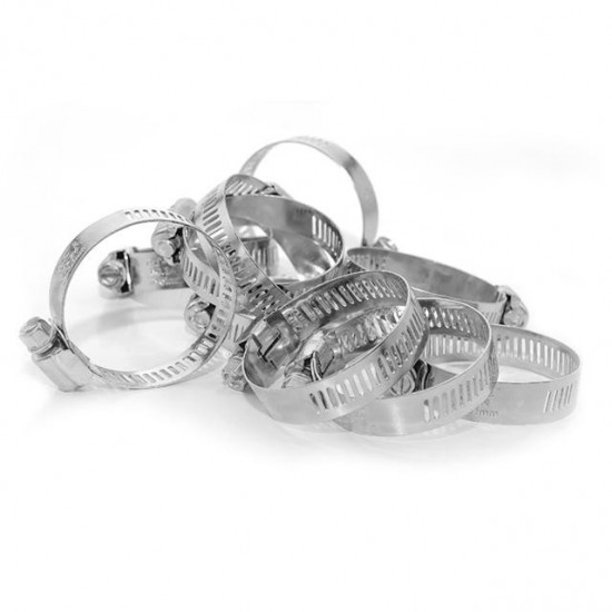 Хомут оцинкованный 12,7 мм D 27-51 мм Intertool TC-0127