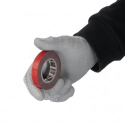 Лента двухсторонняя клейкая AUTO FIX 12мм х 2м х 1мм серая Storm Intertool KT-0828