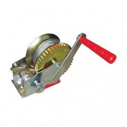 Лебедка рычажная барабанная стальной тросс 450 кг Intertool GT1454