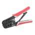 Клещи для опрессовки штекеров RJ11/RJ12/RG45 типа Western Intertool HT-7052
