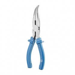 Длинногубцы удлиненные изогнутые 180 мм Intertool HT-0125