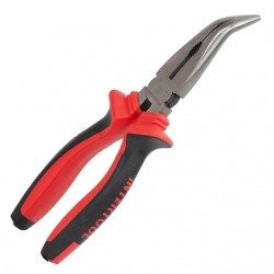 Длинногубцы изогнутые 180 мм 40CrV STORM Intertool NT-0148