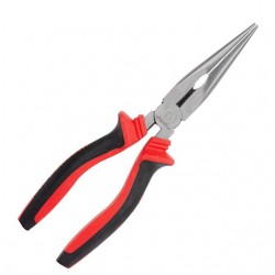 Длинногубцы изогнутые 200 мм 40CrV STORM Intertool NT-0140