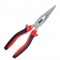 Длинногубцы изогнутые 200 мм 40CrV STORM Intertool NT-0140