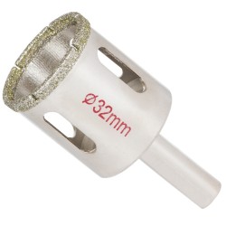 Коронка алмазная по керамике и стеклу 32 мм Sigma 1541321 Коронка алмазная по керамике и стеклу 32 мм Sigma 1541321