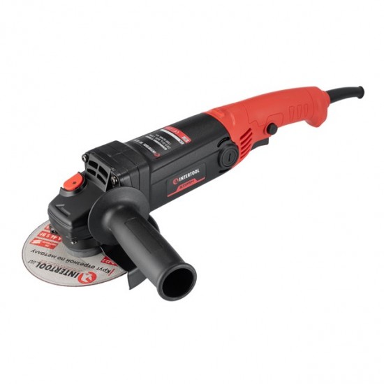 Шлифмашина угловая Intertool WT-0231 860Вт 125мм 11000об/мин