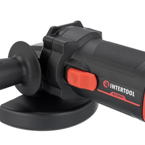 Шлифмашина угловая Intertool WT-0234 1100Вт 125мм 3000-11000об/мин система стабилизации оборотов