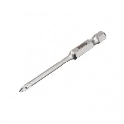 Сверло по керамике стеклу 4 мм HEX 1/4 Intertool SD-0284