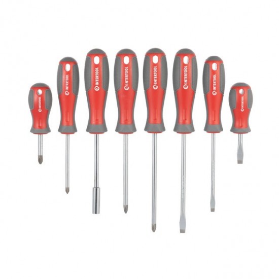 Набор отверток с комплектом насадок 58 ед. Intertool VT-3358