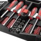 Набор отверток с комплектом насадок 63 ед. Intertool VT-3363
