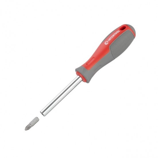 Набор отверток с комплектом насадок 63 ед. Intertool VT-3363