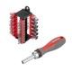 Отвертка с храповым механихмом комплектом насадок 31 ед. Intertool VT-3374