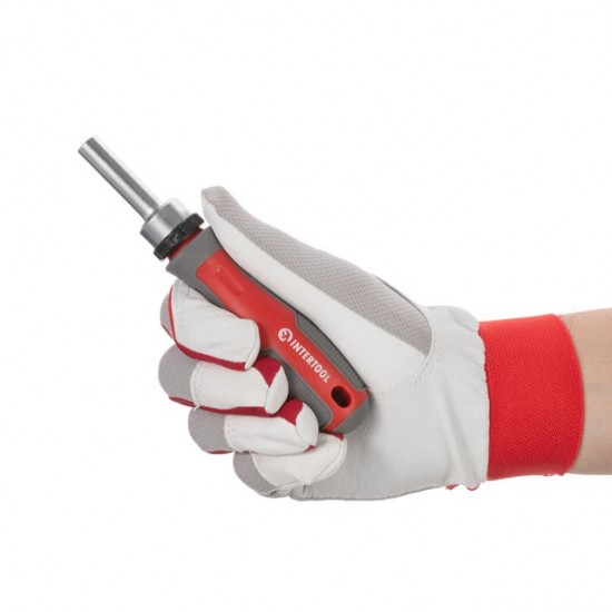 Отвертка с храповым механихмом комплектом насадок 31 ед. Intertool VT-3374