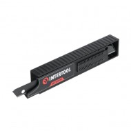 Сменные лезвия 9 мм 12 сегментов сталь Storm SK2H Intertool HT-0564