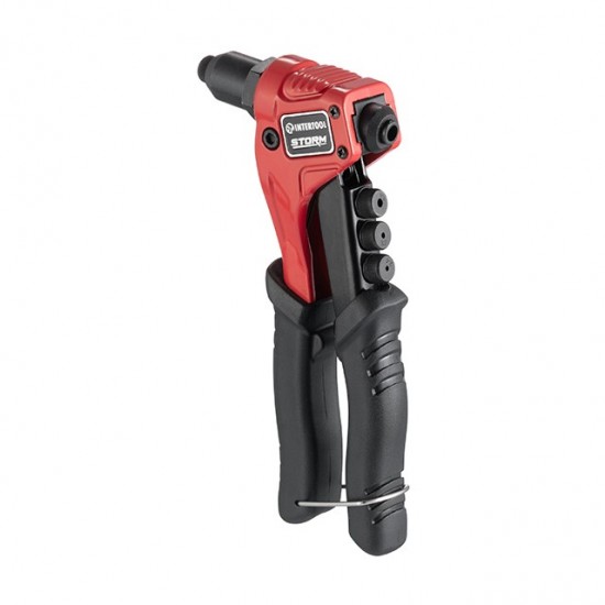 Заклепочный пистолет ручной 200 мм Intertool Storm RT-0015 2.4; 3.2; 4; 4.8 мм