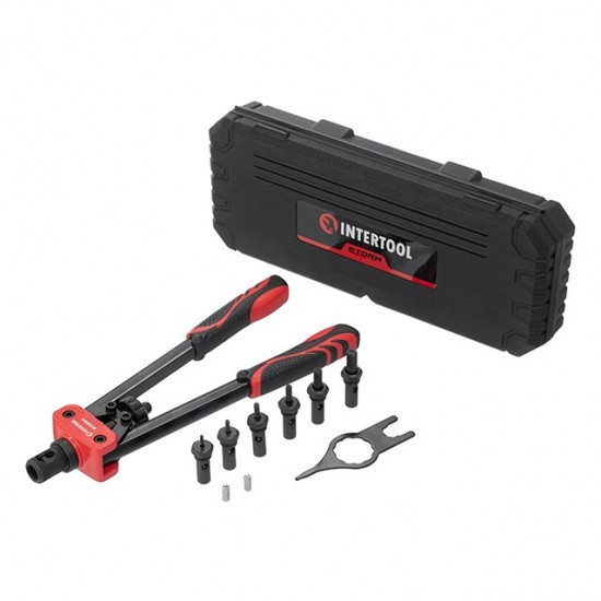 Заклепочный пистолет для резьбовых заклепок Intertool Storm RT-0020 М3; М4; М5; М6; М8; М10