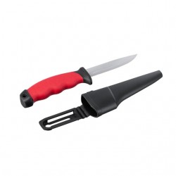 Нож 100 мм с чехлом Intertool HT-0536