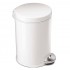 Ведро мусорное ZERIX STRONG MB0112 White 12л ZX4626