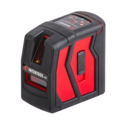 Уровень лазерный мини 2 лазерные головки Intertool MT-3050