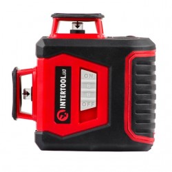 Уровень лазерный 360 град. 3 лазерные головки Intertool MT-3057