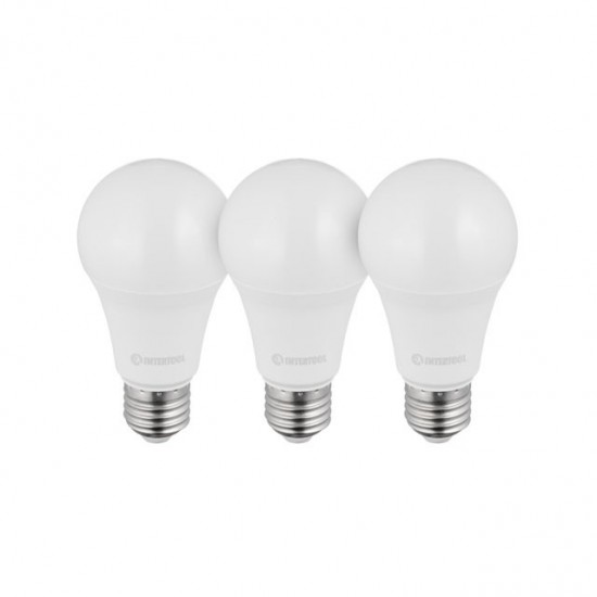 Лампы светодиодные набор 3 шт E 27 15 Вт 4000 К LL-3017  Intertool