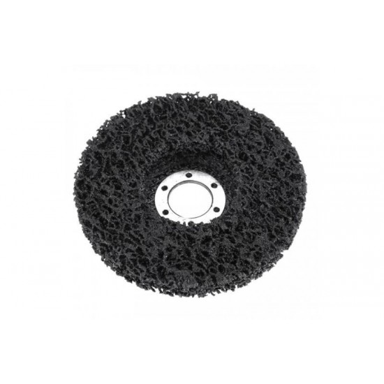 Зачистной шлифов. круг Коралл 125х22 мм для удаления ржавчины (водоросли) черный HAISSER 5419702