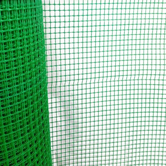 Сетка Колибри 1.5х20м пластиковая темно-зеленая 20х20 мм 995417