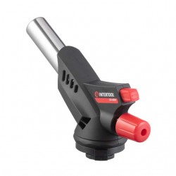 Горелка газовая пьезозажигание на регуляторе Intertool GB-0028