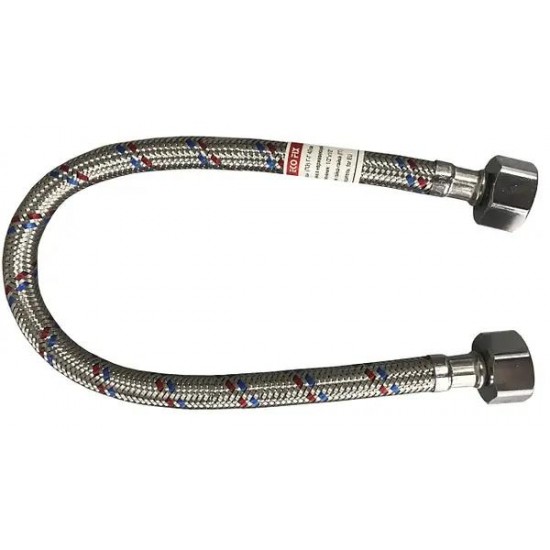 Гибкий шланг для воды 0.6м ВН 1/2х1/2 ECO FIX