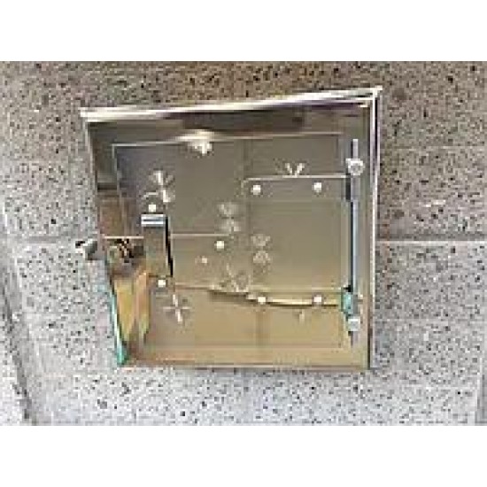 Дверца для чистки сажи нержавеющая сталь170х170мм 100855