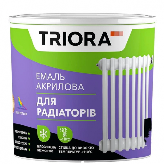 Эмаль для  радиаторов TRIORA (Триора) 0,4 кг