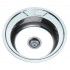 Мойка кухонная из нержавеющей стали врезная ZERIX Z490-08-180 MD micro dekor ZS0558