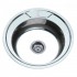 Мойка кухонная из нержавеющей стали врезная ZERIX Z490-06-160E satin ZS0554