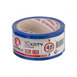 Скотч синий 48ммх50м 44мкм Intertool KT-0914 Скотч синий 48ммх50м 44мкм Intertool KT-0914