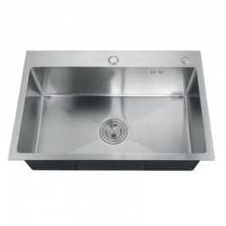 Мойка кухонная из нерж. стали ZERIX ZH5843S-215 SATIN с диспенсером и сушкой для посуды ZM5560 Мойка кухонная из нерж. стали ZERIX ZH5843S-215 SATIN с диспенсером и сушкой для посуды ZM5560