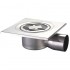 Душевой трап из нерж. стали CHAMPION DRAIN-04-15x15-90 150x150мм угловой отвод KOER CH6145